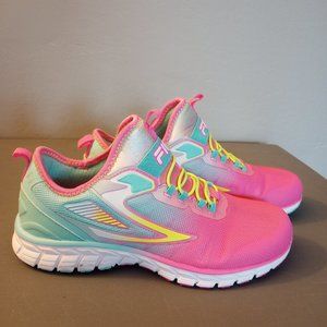FILA gym shoes in pastel colors
